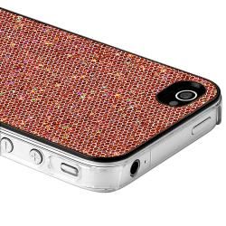 Red Bling Rear Snap on Case for Apple iPhone 4/ 4S BasAcc Cases & Holders
