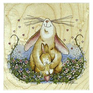 Stamps Happen Proud Mother Rabbit Mounted Rubber Stamp