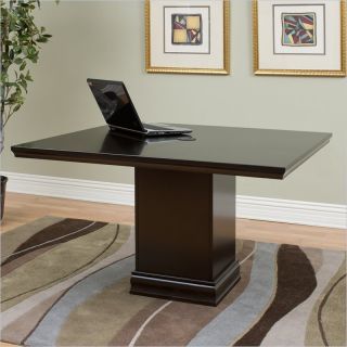 Kathy Ireland Home by Martin Fulton 48" Square Conference Table in Espresso   FL20 48 KIT