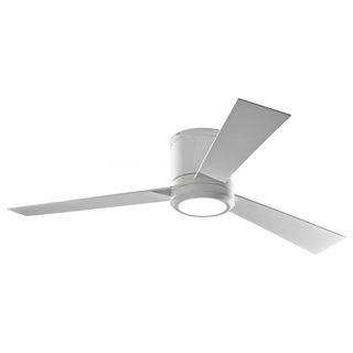 Monte Carlo Clarity Rubberized White 52 inch LED Ceiling Fan Monte Carlo Ceiling Fans