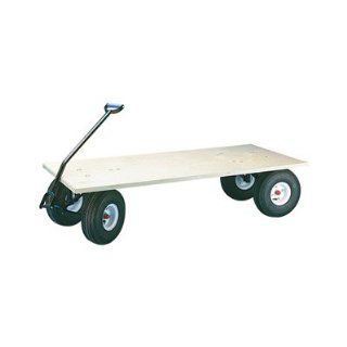 Farm Tuff Flatbed Wagon   48in.L x 24in.W, 1000 Lb. Capacity, Model# FRW  Yard Carts  Patio, Lawn & Garden