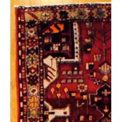 Persian Hand knotted Red/ Beige Tribal Hamadan Wool Rug (3'11 x 10'8) Runner Rugs