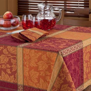 Bardwil Montvale Woven Jacquard Tablecloth Lenox Table Linens