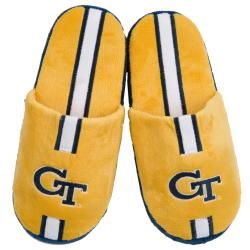 NCAA Georgia Tech Yellow Jackets Striped Slide Slippers College Themed