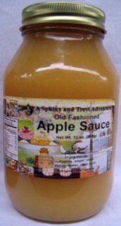 A Sphinx and Trevi Adventure All Natural Apple Sauce, 32 oz jar  Fruit Sauces  Grocery & Gourmet Food