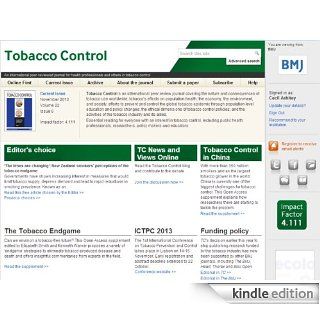 Summaries of recent peer reviewed articles from Tobacco Control Kindle Store BMJ Publishing Group Ltd