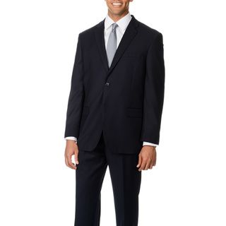 Caravelli Italy Men's 'Superior 150' Navy 2 button Suit Caravelli Suits