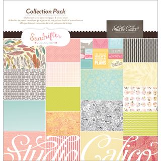 Sundrifter Collection Pack 12X12in STUDIO CALICO 12 x 12 Scrapbooking Kits