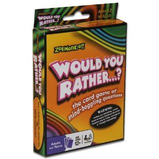 Would You Rather? Classic Card Game By Zobmondo Toys & Games