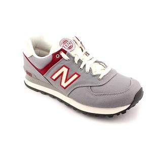 New Balance Men's 'ML574' Basic Textile Casual Shoes in Gray New Balance Athletic