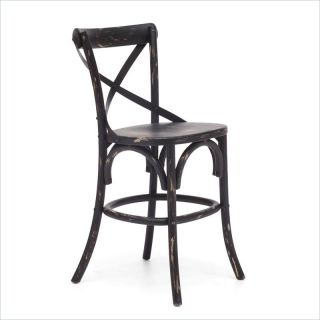 Zuo Union Square Counter Chair in Black   98010