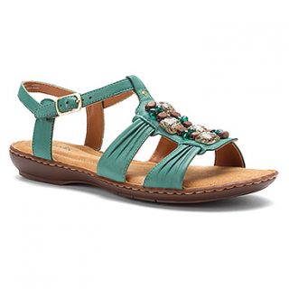 Clarks Brisk Rosebud  Women's   Turquoise Leather