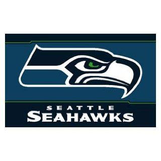 Seattle Seahawks NFL 3x5 Banner Flag (36""x60"")  Sports Related Merchandise  Sports & Outdoors