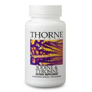 Thorne Research Iodine & Tyrosine, 60 Vegetarian Capsules (FFP) Health & Personal Care