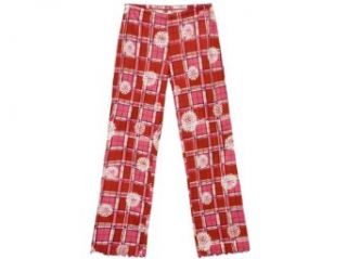 Floral Plaid Siesta Knit Pants   Womens   XXL   REALLY RED Sports & Outdoors
