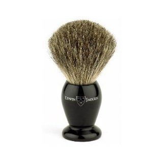 Edwin Jagger 1EJ946 Best Badger English Shaving Brush Ebony Color Health & Personal Care