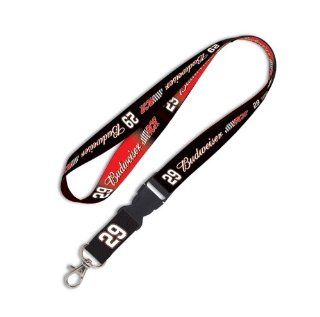 NASCAR KEVIN HARVICK OFFICIAL LOGO LANYARD KEYCHAIN  Sports Related Key Chains  Sports & Outdoors