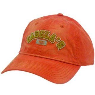 HAT CAP FOREMOST OUTFITTER CABELAS HUNTING CAMPING SHOOTING FISHING ORANGE GOLD  Sports Related Merchandise  Sports & Outdoors