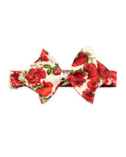 Floral Print Baby Bow Tie, Multi   Multi colors