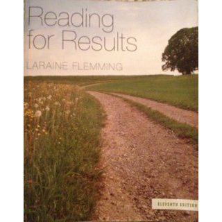 Reading for Results Laraine Flemming 9780495802457 Books