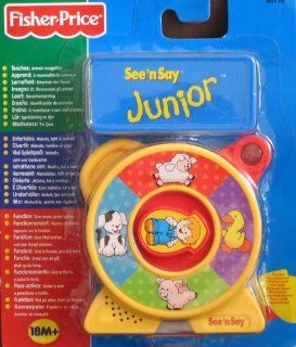 Fisher Price See 'n Say Junior   Animal Sounds Toys & Games