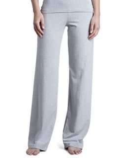 Womens Tricot Relaxed Pants, Gray   La Perla   Grey (X LARGE/5)