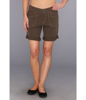 Kuhl Vala Roll Up Short Womens Shorts (Brown)