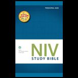 NIV Study Bible Personal Size (Paper)
