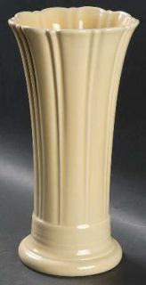 Homer Laughlin  Fiesta Ivory Flared Vase, Fine China Dinnerware   All Ivory, New