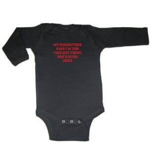 So Relative My Godmother Says I'm The Coolest Baby Long Sleeve Bodysuit Clothing