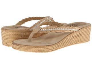 Sbicca Ayanna Womens Wedge Shoes (Beige)