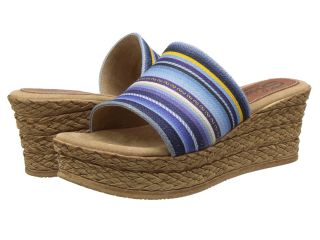 Sbicca Agave Womens Slide Shoes (Blue)