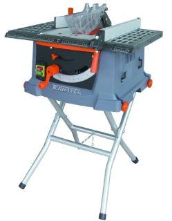 Terratek TTS10 Table Saw with Folding Leg Stand, 10 Inch   Table Saw Accessories  