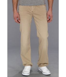 7 For All Mankind Carsen Easy Straight Washed Out Twill in Khaki Mens Clothing (Khaki)