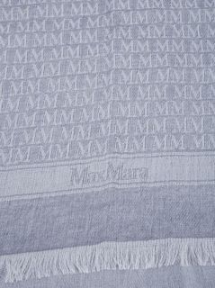 Max Mara Logo Print Scarf