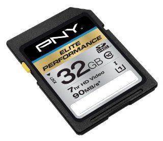 PNY 32GB SDHC Elite Performance UHS 1 90MB/sec Computers & Accessories
