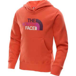 THE NORTH FACE Girls Multi Half Dome Pullover Hoodie   Size Small, Rocket Red