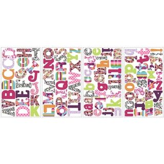 Boho Letters Peel   Stick Wall Decals