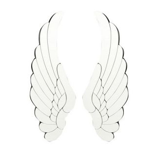 Star by Julien Macdonald Designer set of two angel wing mirrors