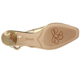 J. Renee Classic 14k Gold Metallic Nappa Leather