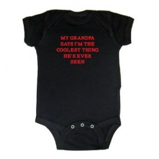 So Relative My Grandpa Says I'm The Coolest Baby Bodysuit Clothing