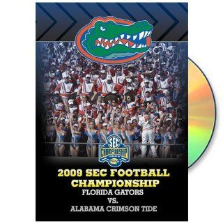 Florida Gators vs. Alabama Crimson Tide 2009 SEC Football Championship DVD   Football Apparel  Sports & Outdoors