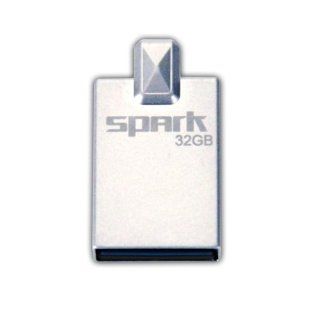 Patriot 32GB Spark Series Micro sized USB 3.0 Flash Drive With Up To 140MB/sec & Metal Housing   PSF32GSPK3USB Computers & Accessories