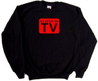 As Seen On TV Black Sweatshirt Clothing