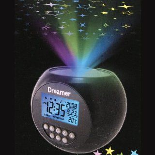 Dreamer Illuminated Projector Clock As Seen On TV   Radio Alarm Clocks