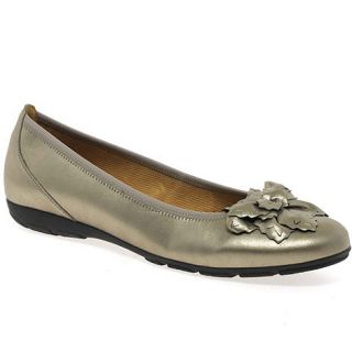 Gabor Metallic Pavilion ballet pumps