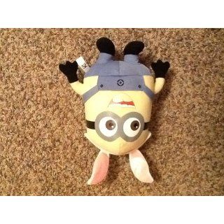 Despicable Me Minion Stuart in 3D Goggles 5" Plush as Easter Bunny Toys & Games