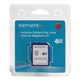 Raspberry Pi Debian 6 Wheezy 4GB SD Card Boot Disk Computers & Accessories
