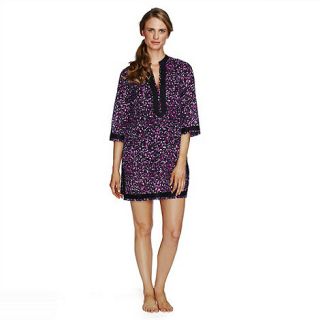 Lands End Multi womens cotton voile cover up tunic
