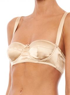 Silk satin balconette bra  Dolce & Gabbana